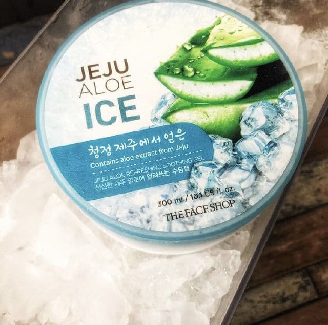 THE FACE SHOP Jeju Aloe Ice Soothing Gel review photo by Camelliaskinensis