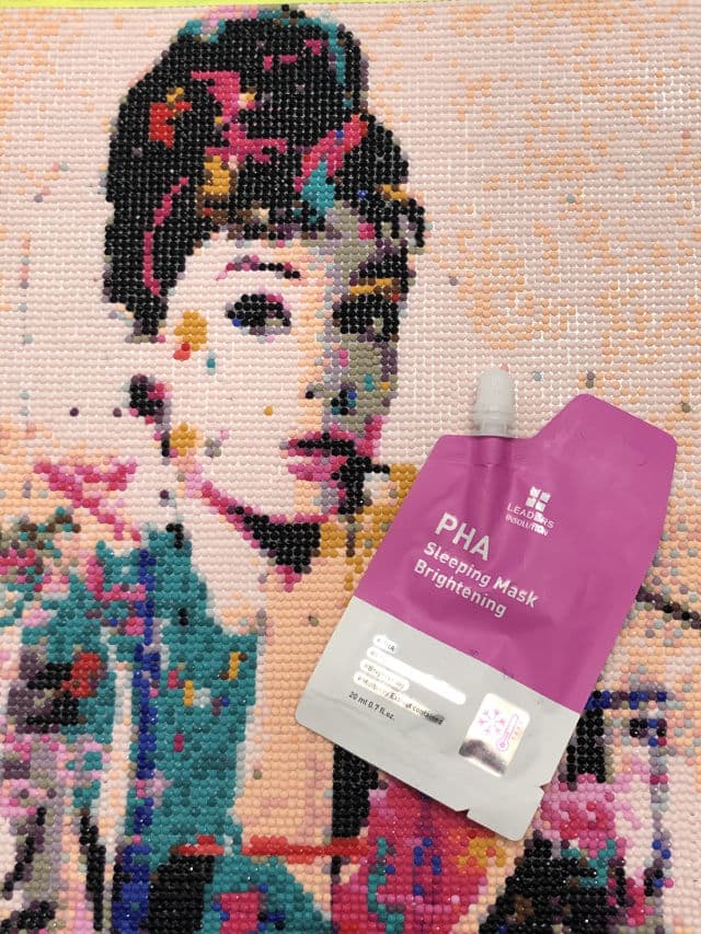 LEADERS PHA Sleeping Mask Brightening review photo by Camelliaskinensis