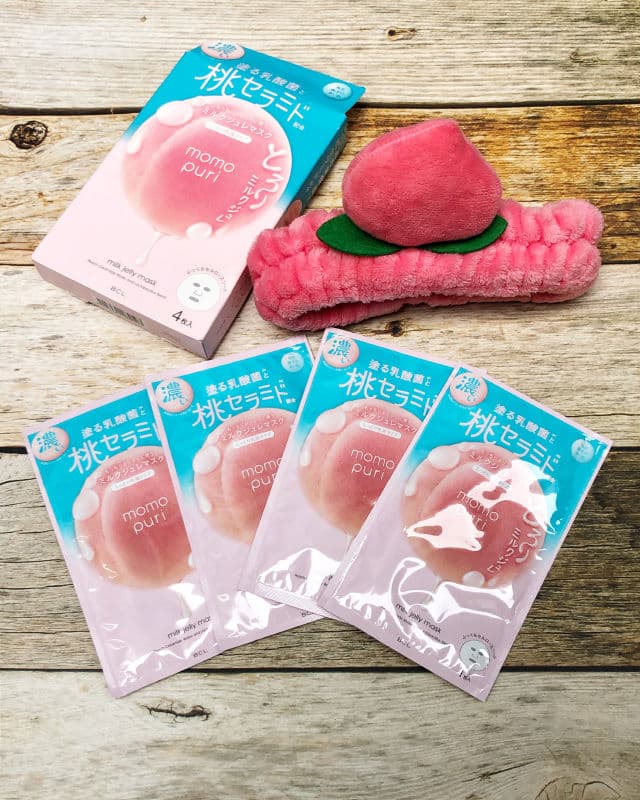 BCL Momo Puri Peach Milk Jelly Mask review photo by Camelliaskinensis