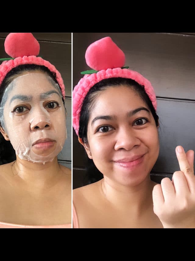 BCL Momo Puri Peach Milk Jelly Mask review photo by Camelliaskinensis