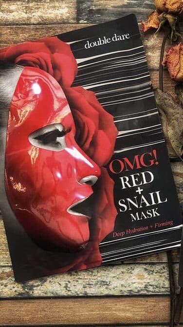 Double Dare OMG! Red + Snail Mask review photo by Camelliaskinensis