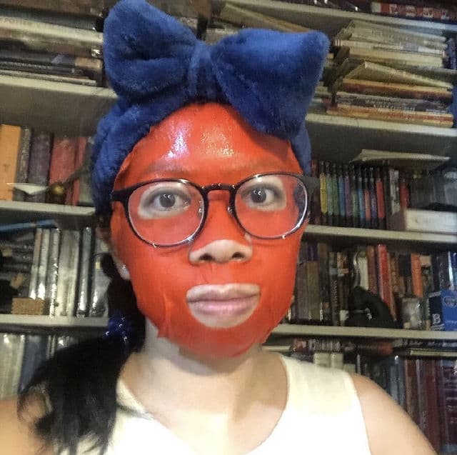 Double Dare OMG! Red + Snail Mask review photo by Camelliaskinensis