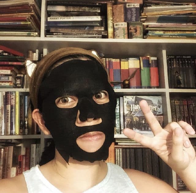 SNP Black Pearl Renew Black Ampoule Sheet Mask review photo by Camelliaskinensis