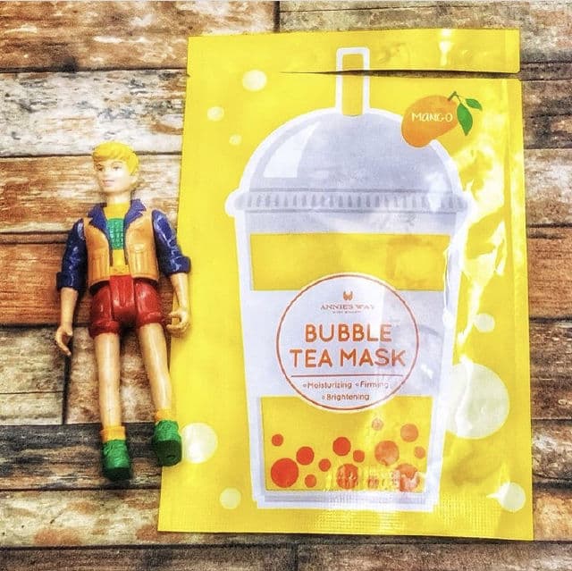 Annie's Way Bubble Tea Mask - Mango review photo by Camelliaskinensis