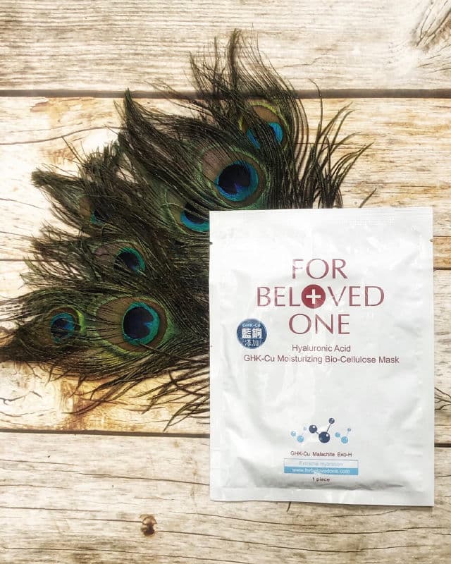 For Beloved One Hyaluronic Acid GHK-Cu Moisturizing Bio-Cellulose Mask review photo by Camelliaskinensis