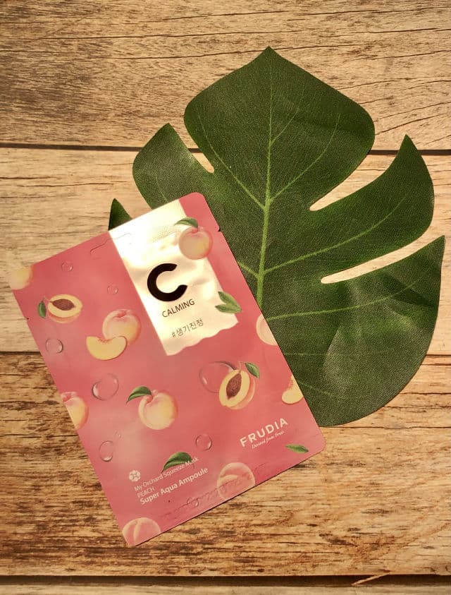 Frudia My Orchard Squeeze Mask Peach review photo by Camelliaskinensis