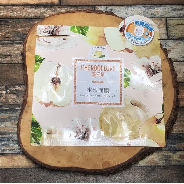 L'Herboflore Pear Nourishing Hydromask review photo by Camelliaskinensis