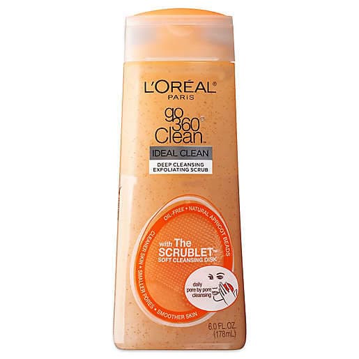 L'Oreal Paris go 360° Clean Deep Exfoliating Scrub review photo by CarolRolzyy