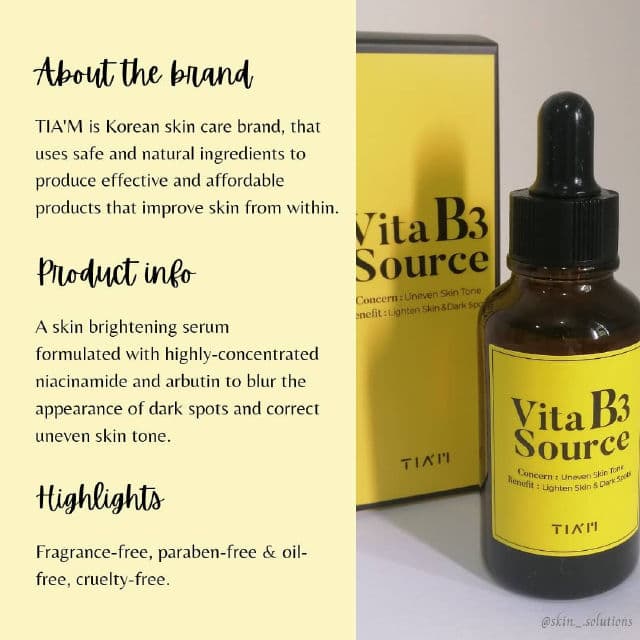 TIAM Vita B3 Source review photo by Carrots