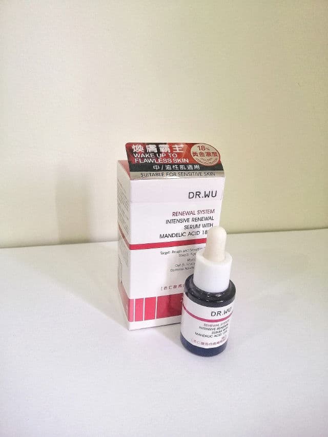 Dr. Wu Intensive Renewal Serum With Mandelic Acid 18% review photo by Carrots