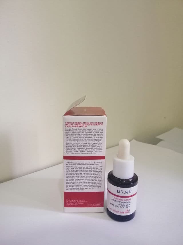 Dr. Wu Intensive Renewal Serum With Mandelic Acid 18% review photo by Carrots