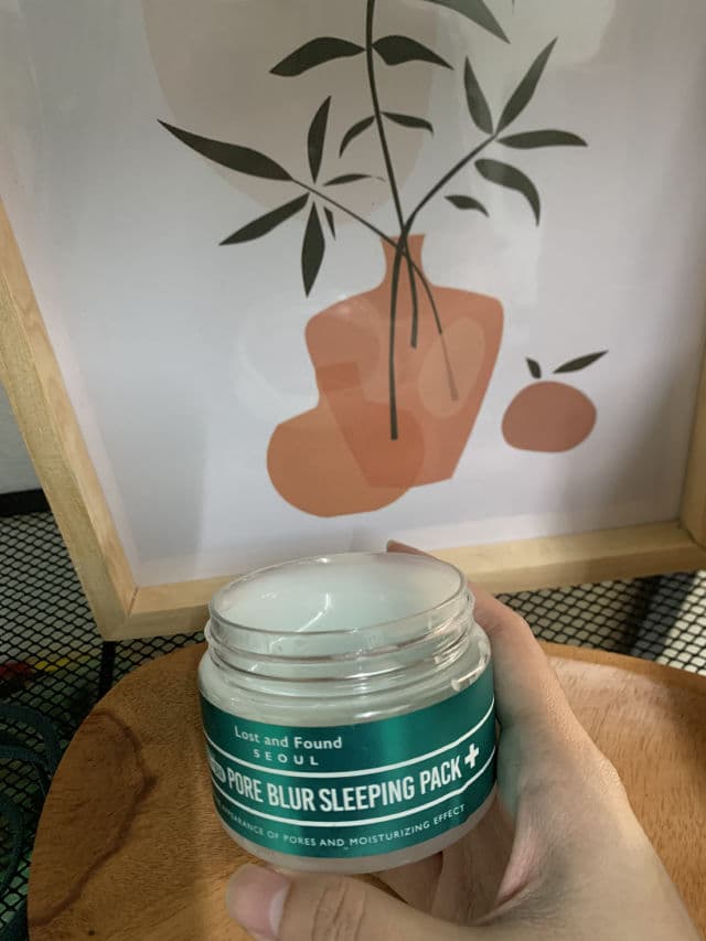 LaF (Lost and Found) Teatree BHA Pore Blur Sleeping Pack review photo by CarsonleezZz