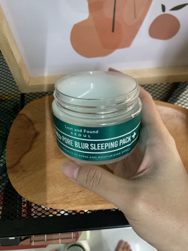 LaF (Lost and Found) Teatree BHA Pore Blur Sleeping Pack review photo by CarsonleezZz