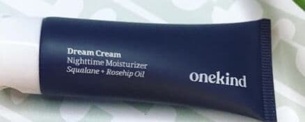 Onekind Dream Cream Nighttime Moisturizer Squalane + Rosehip Oil  review photo by Catherinesreviews