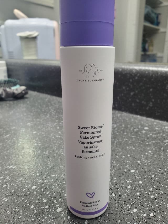 Drunk Elephant Sweet Biome Fermented Sake Spray review photo by CayLibra13