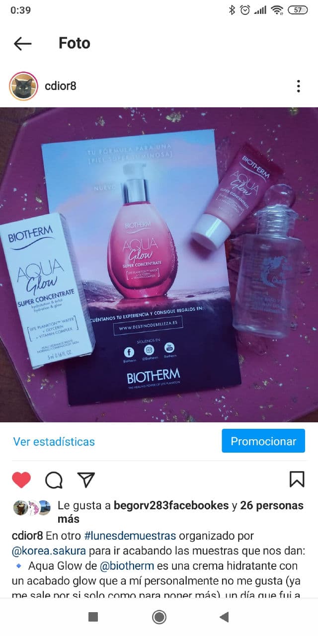 Biotherm Aqua Glow Super Concentrate review photo by Cdior8