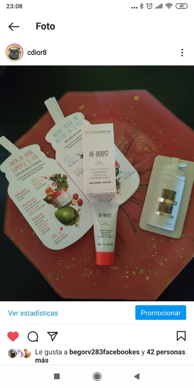 My Clarins Re-Boost Refreshing Hydrating Cream review photo by Cdior8