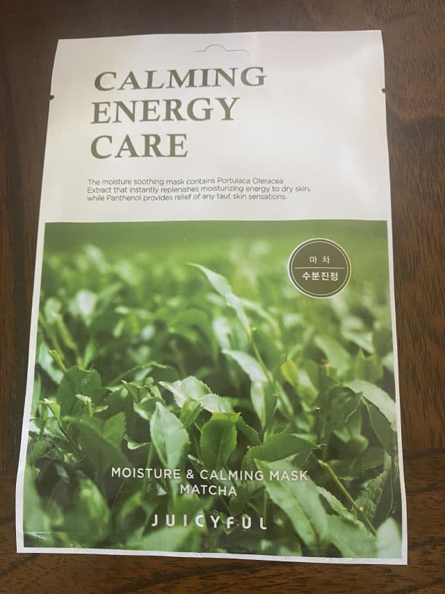 Juicyful Moisturizing & Calming Mask (Matcha) review photo by Cecileetobelix