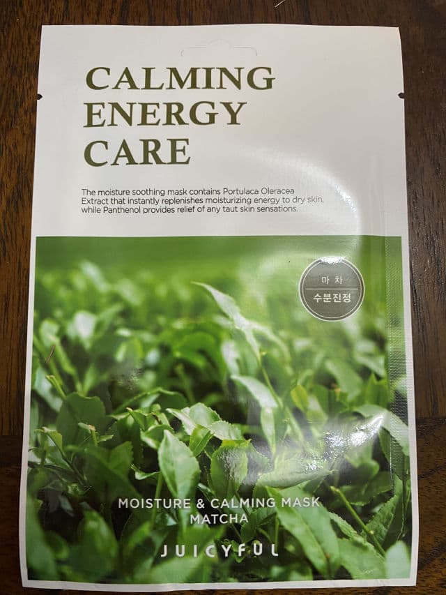 Juicyful Moisturizing & Calming Mask (Matcha) review photo by Cecileetobelix