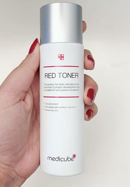 Medicube Red Toner review photo by Celerybaby