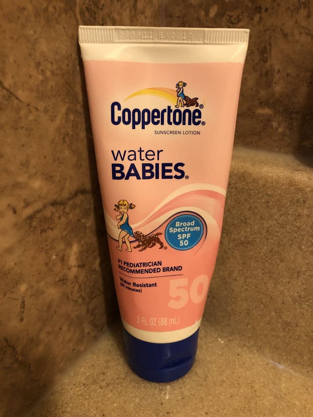 Coppertone Water Babies Lotion SPF 50 review photo by CelestialChristine