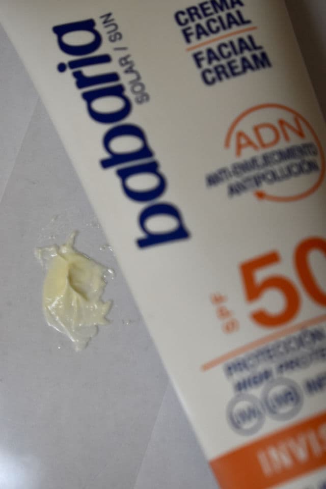 Babaria Invisible Facial Cream SPF50 review photo by CeliaLoiz