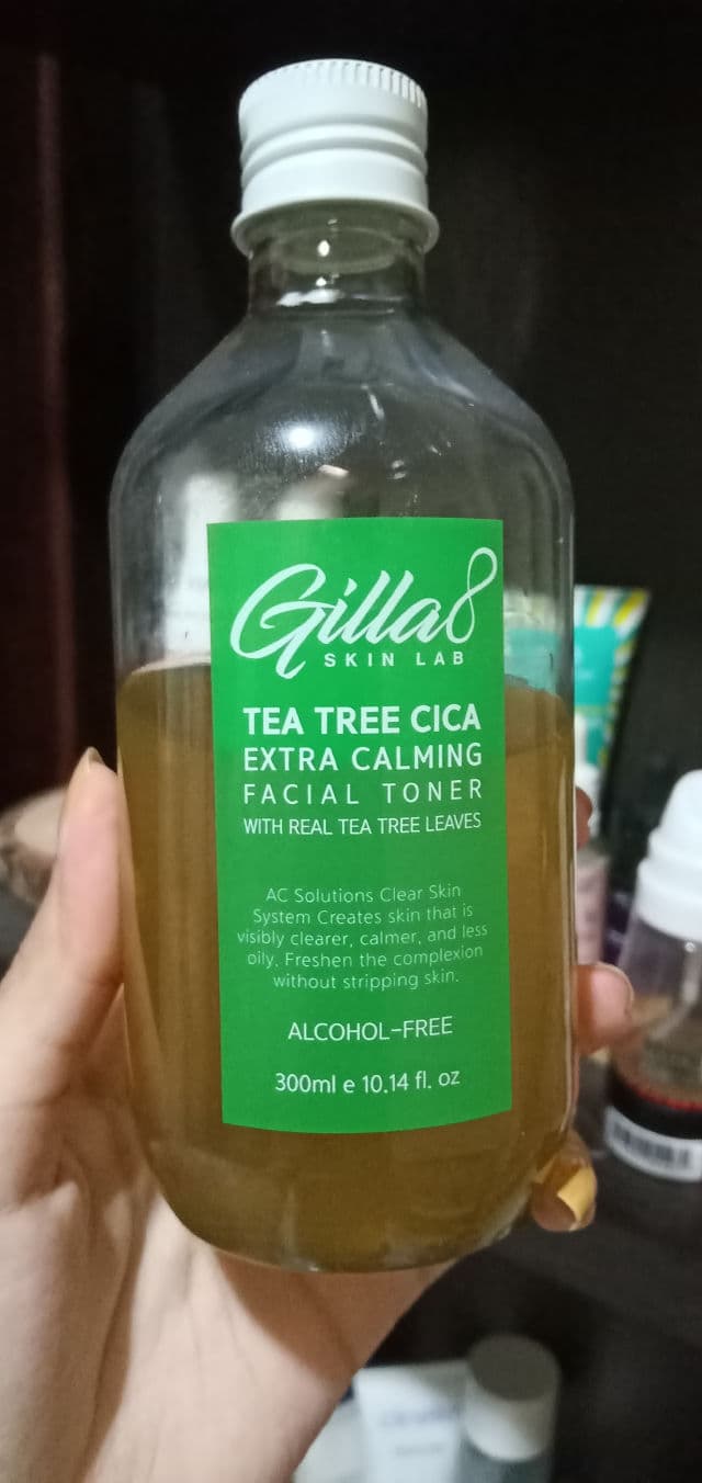 Gilla8 Tea Tree Cica Extra Calming Facial Toner review photo by Cella