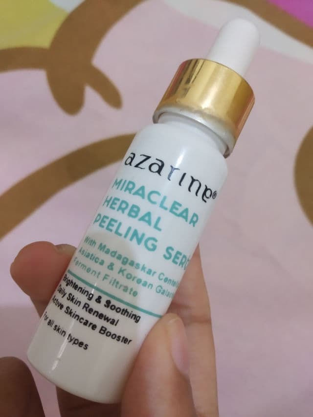 Azarine Miraclear Herbal Peeling Serum review photo by Teta03