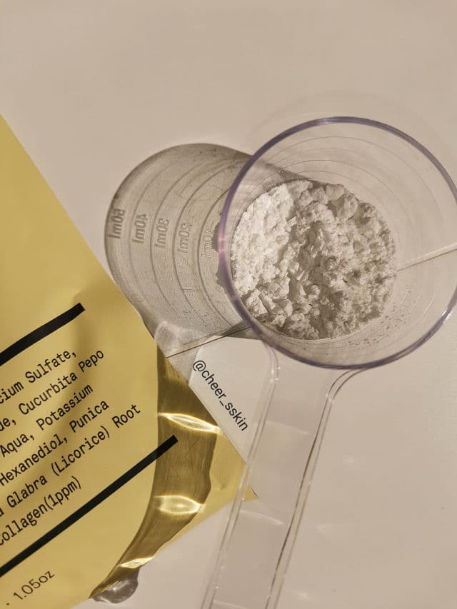 One Thing Collagen Modeling Pack review photo by Cheerskin