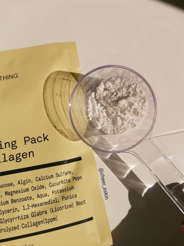 One Thing Collagen Modeling Pack review photo by Cheerskin