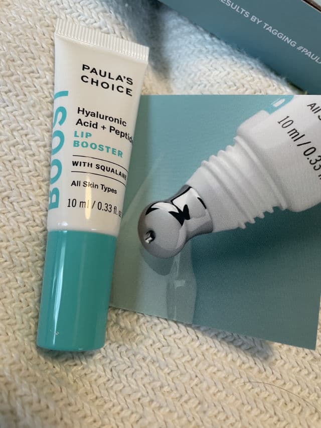 Paula's Choice Hyaluronic Acid + Peptide Lip Booster review photo by ChelseaErinne