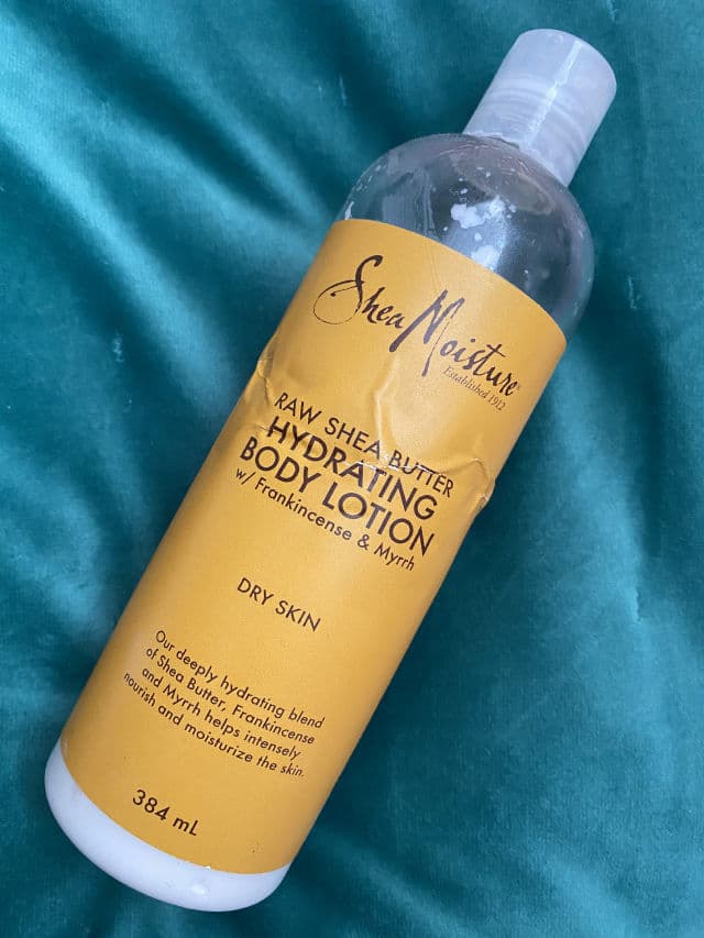 SheaMoisture Raw Shea Butter Hydrating Body Lotion with Frankincense & Myrrh review photo by Cherrypie3