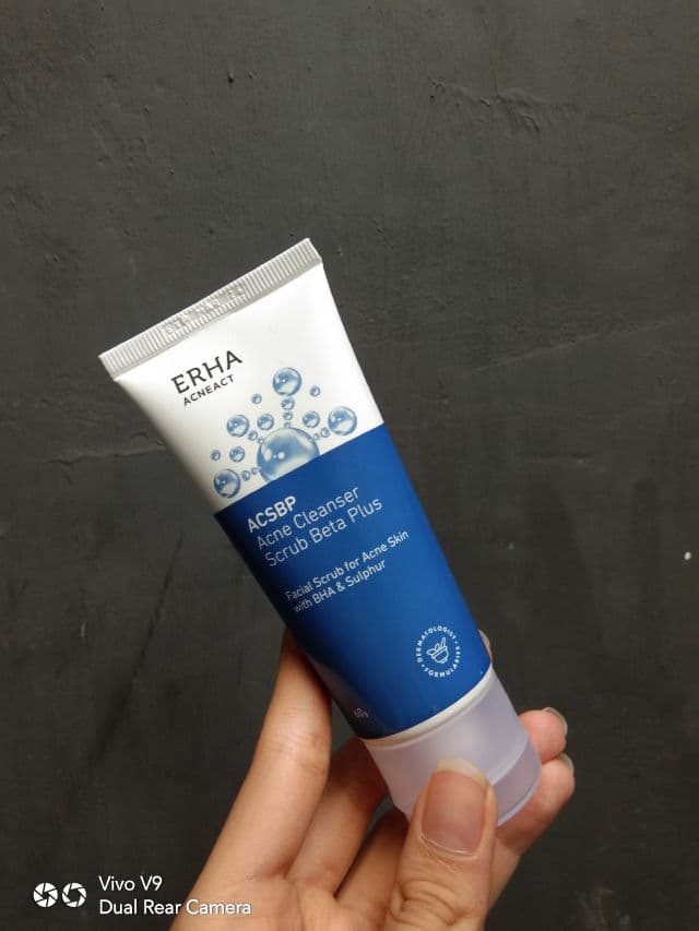 ERHA Acne Care Lab ACSBP (Acne Cleanser Scrub Beta Plus) review photo by Itsnatalie
