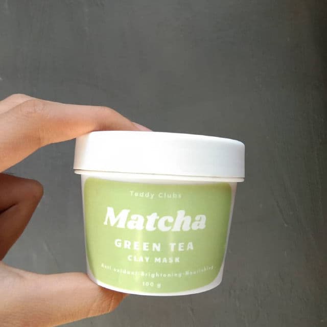 Teddy Clubs Matcha Green Tea Wash Off Clay Mask review photo by Itsnatalie