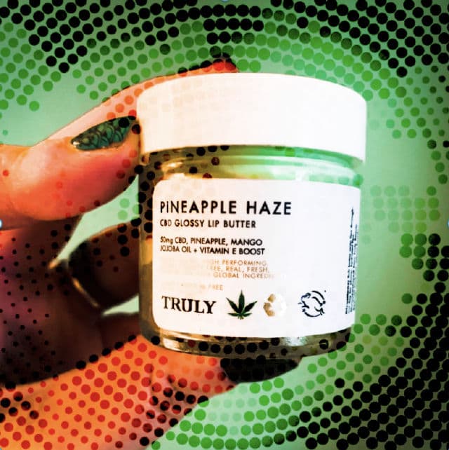 Truly Pineapple Haze CBD Glossy Lip Butter review photo by Chris