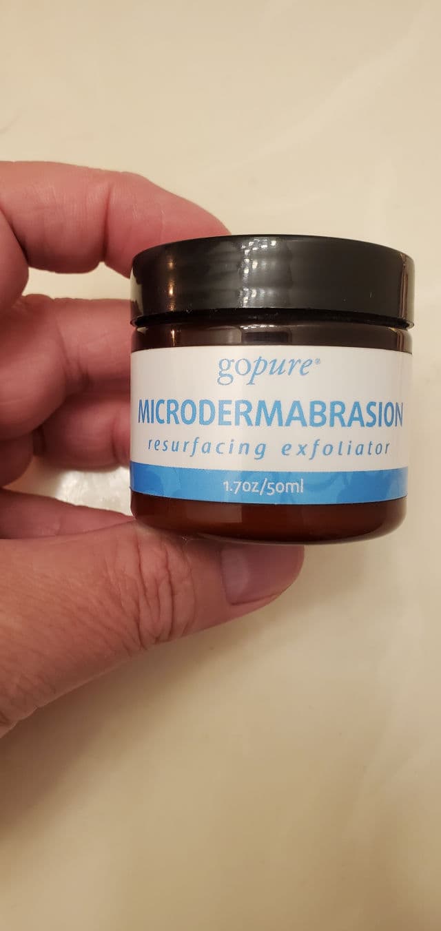 goPure Microdermabrasion Resurfacing Exfoliator review photo by ChrisB