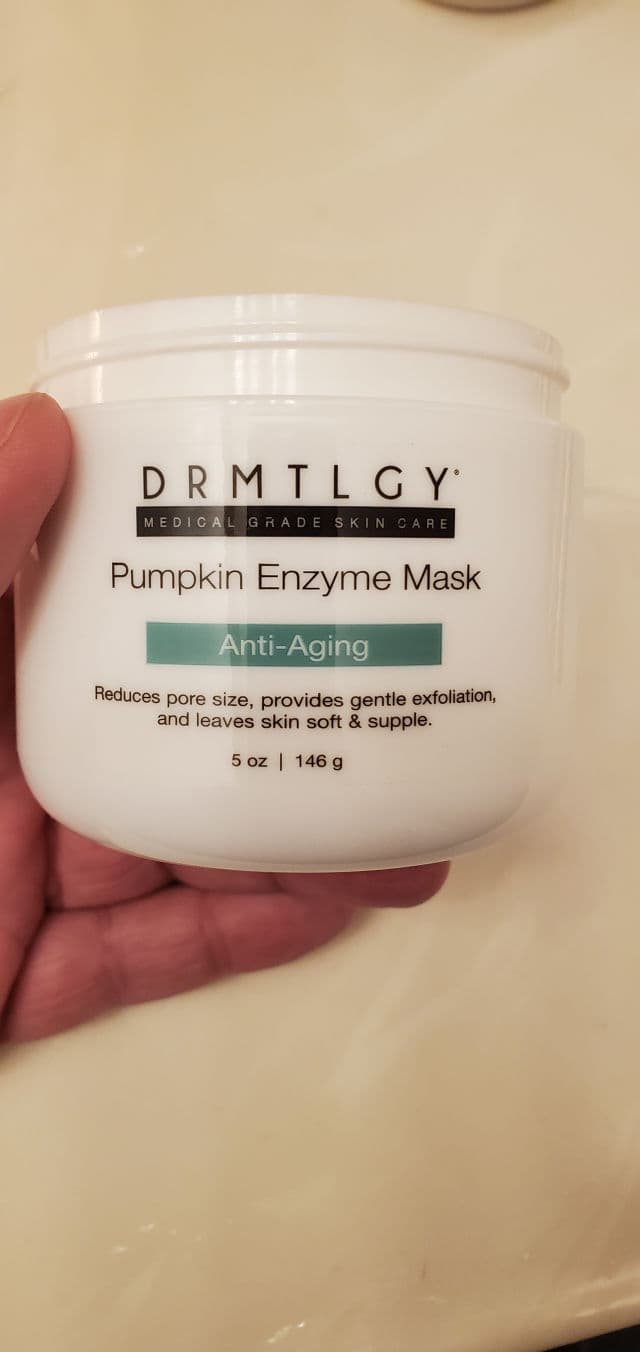 DRMTLGY Pumpkin Enzyme Mask  review photo by ChrisB
