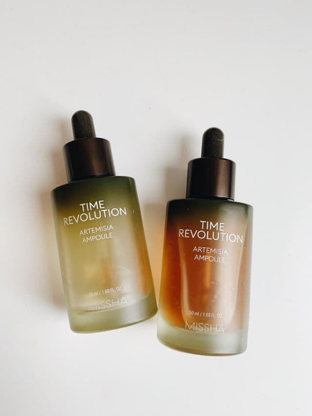 MISSHA Time Revolution Artemisia Ampoule review photo by FresaSkin