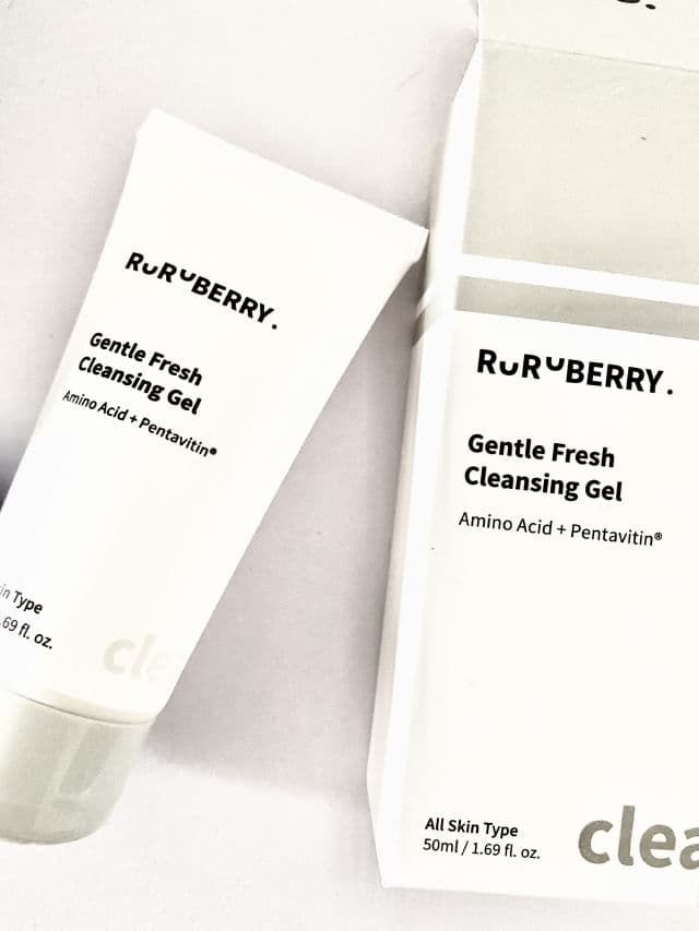 Ruruberry Gentle Fresh Cleansing Gel review photo by Skincareisfun