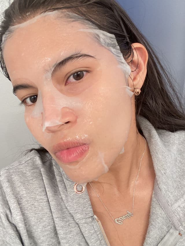 107 Squalane Cuddle Sheet Mask review photo by CindyCuidaTuPiel