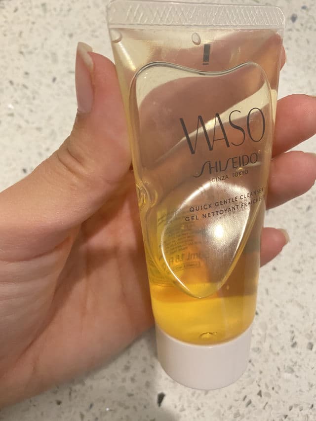 Shiseido Waso Quick Gentle Cleanser review photo by CindyCuidaTuPiel