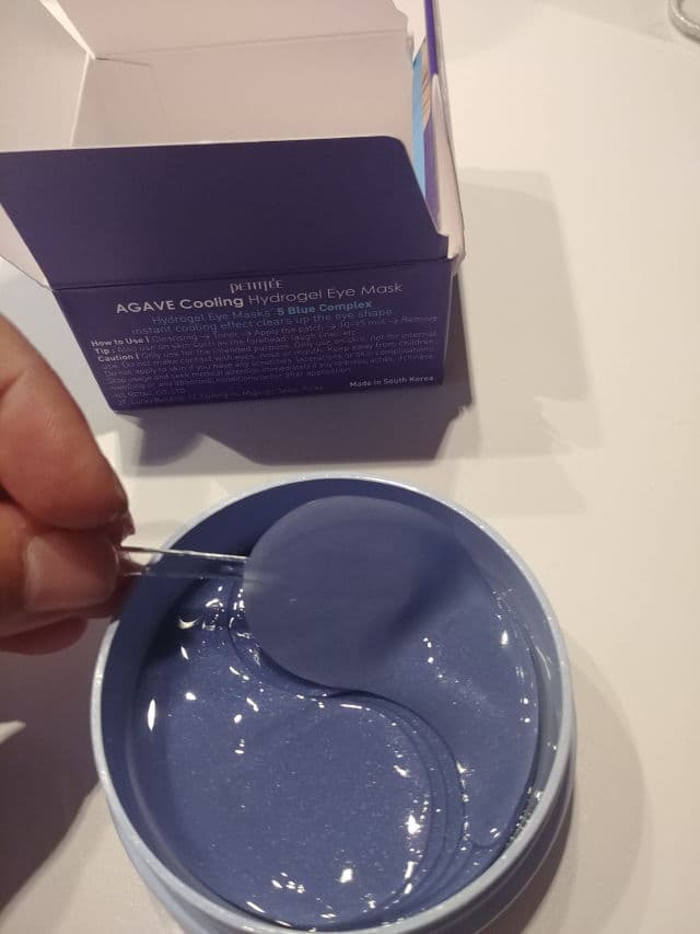 Petitfee Agave Cooling Hydrogel Eye Mask review photo by Clarab13