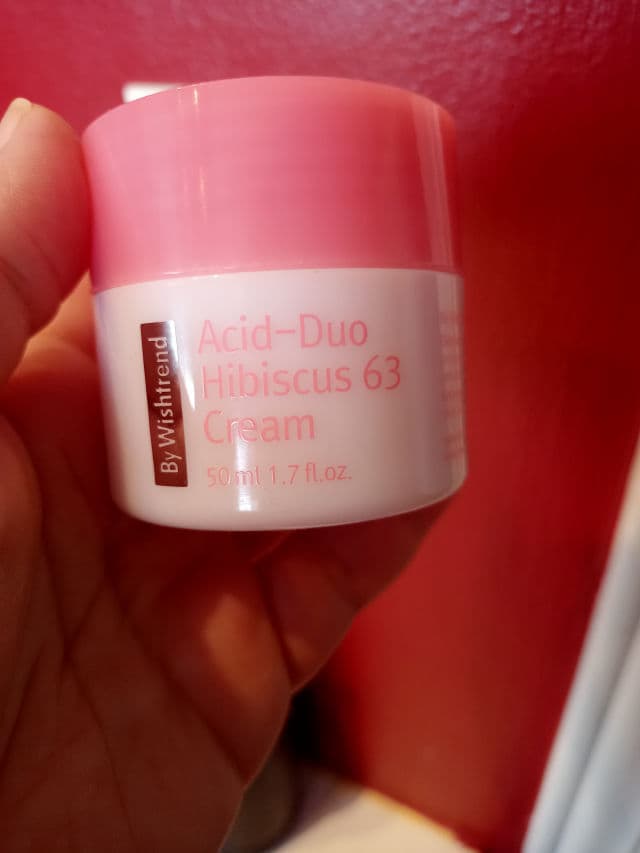 By WISHTREND Acid-Duo Hibiscus 63 Cream review photo by Clarab13
