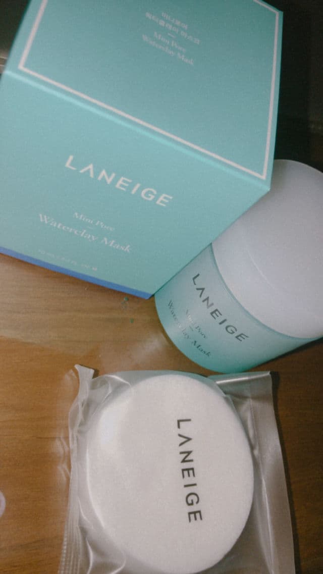 Laneige Mini Pore Waterclay Mask review photo by Clarisaceline