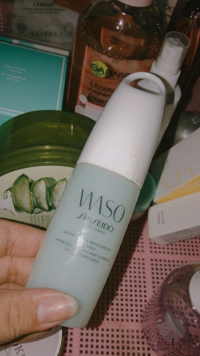 Shiseido Waso Quick Matte Moisturizer Oil-Fre review photo by Clarisaceline