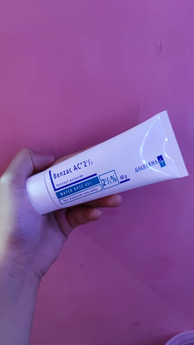 Galderma Benzac AC 2.5% review photo by ClaudinePonce