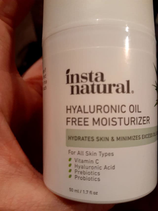 InstaNatural Hyaluronic Oil Free Moisturizer  review photo by ColleenDoc1996