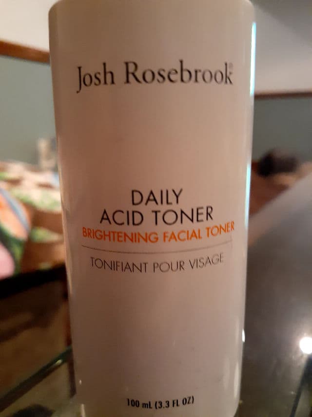 Josh Rosebrook Daily Acid Toner review photo by ColleenDoc1996