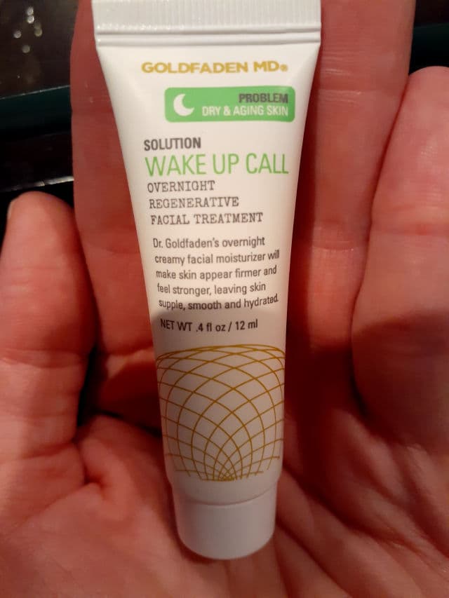 Goldfaden MD Wake Up Call | Overnight Facial Moisturizer review photo by ColleenDoc1996