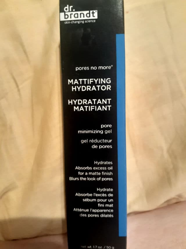 Dr. Brandt Pores No More Mattifying Hydrator Pore Minimizing Gel review photo by ColleenDoc1996